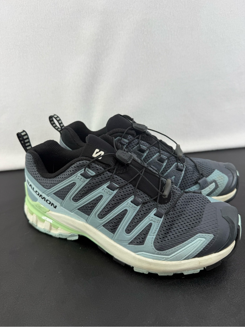 Salomon Women's Athletic XA Pro 3D Trail Shoes in Black and Light Teal